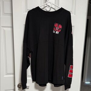 Disney Red Plaid Spirit Jersey